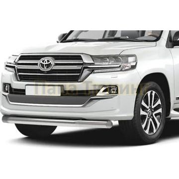 Защита переднего бампера d76 Rival для Toyota Land Cruiser 200 Executive Lounge 2018-