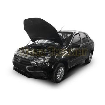 Амортизаторы капота, 2 шт. АвтоУпор для Lada Granta I рестайлинг 2018-