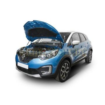 Амортизаторы капота, 2 шт. АвтоУпор для Renault Kaptur I / Kaptur Extreme 2016-