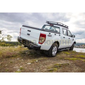 Внедорожные аксессуары Бампер силовой передний AL (черный) Rival для Ford Ranger 2011-2015, 2015-