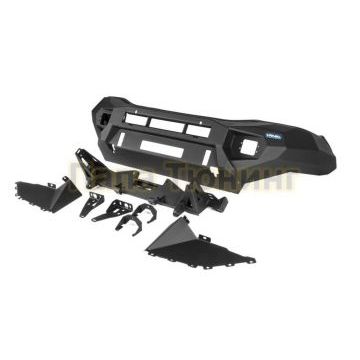 Бампер силовой передний AL (черный) Rival для Toyota Hilux Vigo 2011-2015