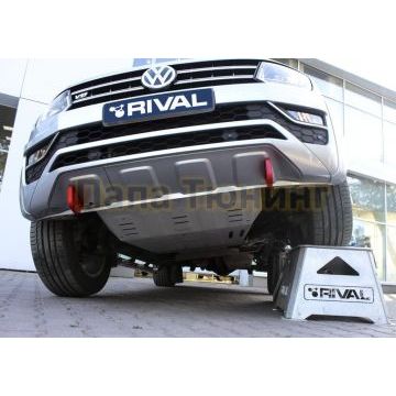 Силовые буксировочные петли Rival для Volkswagen Amarok 2016-