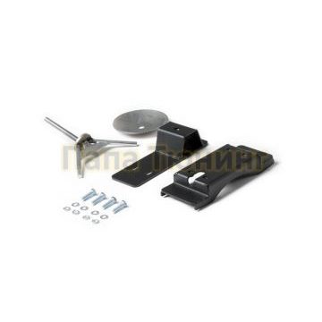 Крепление запасного колеса на экспедиционный багажник Rival для UAZ Patriot / Буханка 2008-