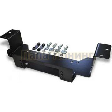 Кронштейн лебедки в штатный бампер (установка под номером) Rival для UAZ Patriot 2008-