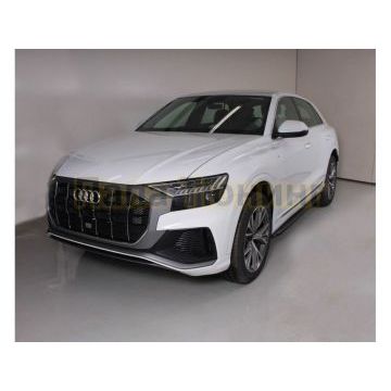 Пороги алюминиевые с пластиковой накладкой 2020 мм ТСС для Audi Q8 2019-