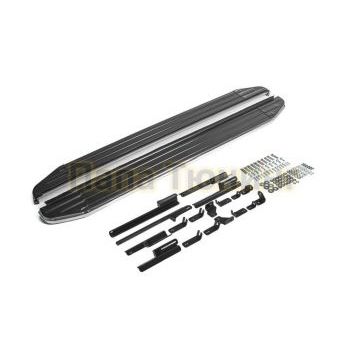 Пороги алюминиевые Rival Premium для Toyota Rav4 2019-