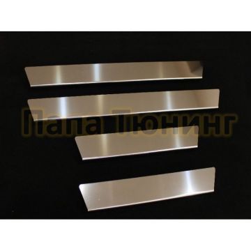 Накладки на пороги (лист зеркальный) 4шт ТСС для Chery Tiggo 8 2020- Накладки на пороги (лист зеркальный) 4шт ТСС для Chery Tiggo 8 2020-