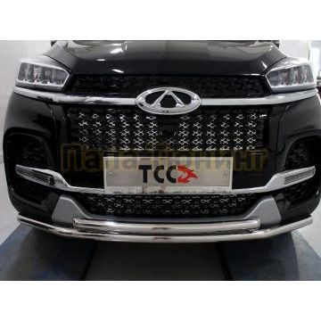 Решетка радиатора внутренняя (лист) 2шт ТСС для Chery Tiggo 8 2020-