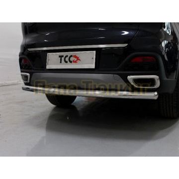 Защита задняя 60,3 мм ТСС для Chery Tiggo 8 2020-