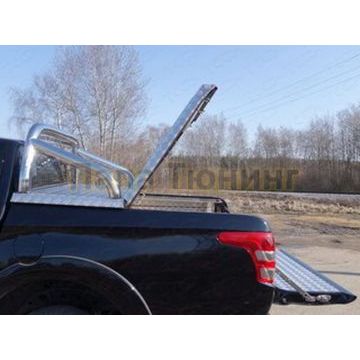 Защита кузова и заднего стекла 76,1 мм (для крышки)(без надписи) ТСС для Fiat Fullback 2016- Защита кузова и заднего стекла 76,1 мм (для крышки)(без надписи) ТСС для Fiat Fullback 2016-