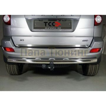 Накладка на заднюю дверь (лист шлифованный) ТСС для Haval H5 2020- Накладка на заднюю дверь (лист шлифованный) ТСС для Haval H5 2020-