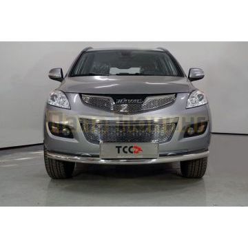 Защита передняя нижняя 60,3 мм ТСС для Haval H5 2020-2024