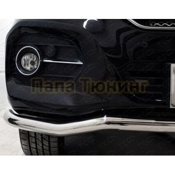 Защита передняя (волна) 60,3 мм ТСС для Haval H9 2017-2024