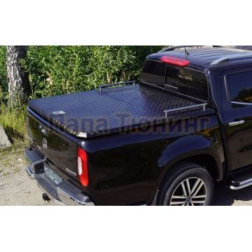 Крышка кузова (алюминий Black) ТСС для Mitsubishi L200 2019-