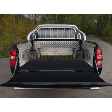 Защита кузова и заднего стекла 76,1 мм (без надписи) ТСС для Mitsubishi L200 2019-