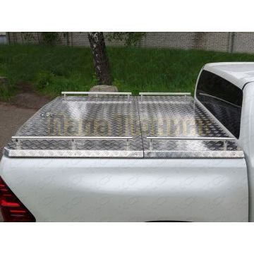 Рейлинг короткий (комплект) ТСС для Mitsubishi L200 2019-