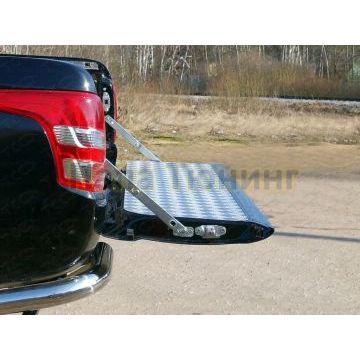 Защитный алюминиевый вкладыш в кузов автомобиля (борт) ТСС для Mitsubishi L200 2019-