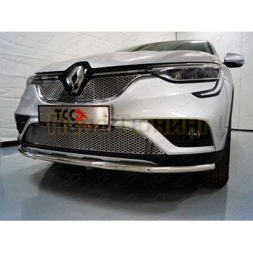 Решетка радиатора нижняя (лист) ТСС для Renault Arkana 2019-