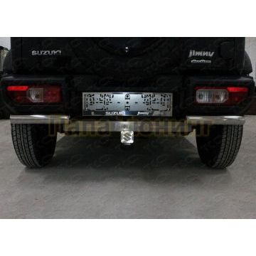 Защита задняя (для фаркопа) 60,3 мм (не устанавливается без фаркопа) ТСС для Suzuki Jimny 2019- Защита задняя (для фаркопа) 60,3 мм (не устанавливается без фаркопа) ТСС для Suzuki Jimny 2019-