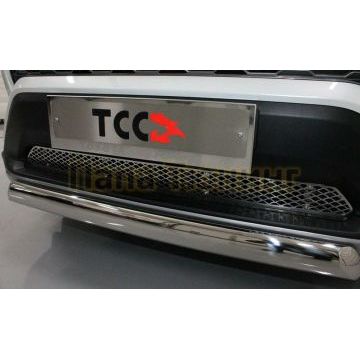 Решетка радиатора нижняя (лист) ТСС для Toyota RAV4 2019-