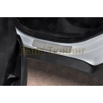 Накладки на пороги RUSSTAL (нерж., шлиф) РусСталь для Hyundai Creta 2016-2021