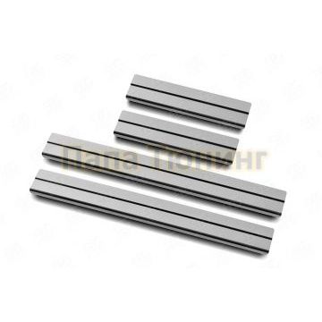 Накладки на пороги RUSSTAL (нерж., зеркало) РусСталь для Nissan X-TRAIL (T32) 2015-