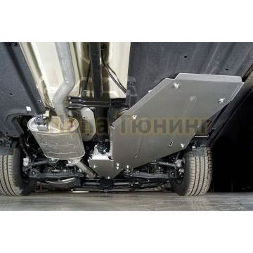 Защита бака и адсорбера (алюмний) 4мм ТСС для Kia Sorento 2020- Защита бака и адсорбера (алюмний) 4мм ТСС для Kia Sorento 2020-