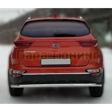 Защита задняя D 60,3 (Кроме GT-Line) Alfeko для Kia Sportage 2018-