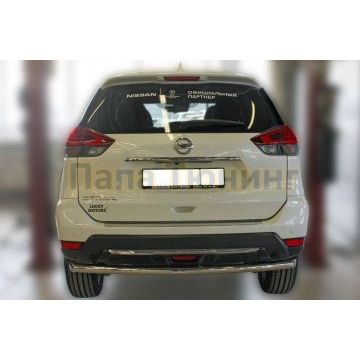 Защита задняя D 60,3 Alfeko для Nissan X-Trail 2018-