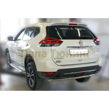 Защита задняя D 60,3 Alfeko для Nissan X-Trail 2018-