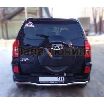 Защита задняя большая D 50,8 Alfeko для Chery Tiggo 3 2017-