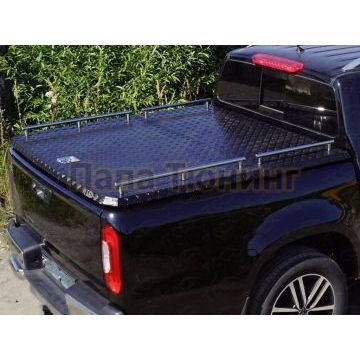 Крышка кузова (алюминий Black) ТСС для Toyota Hilux Black Onyx 2020-