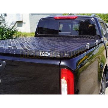 Крышка кузова (алюминий Black) ТСС для Toyota Hilux Black Onyx 2020-
