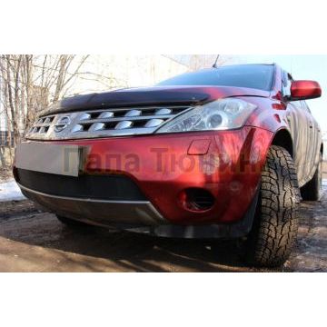 Защита радиатора Nissan Murano Z50 2002-2008 black