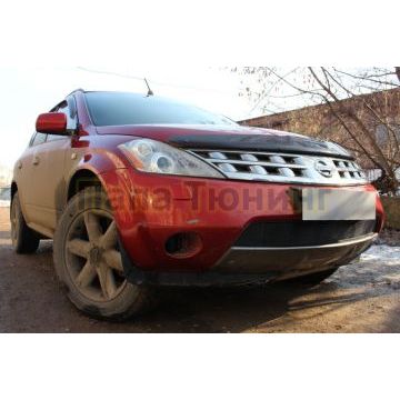 Защита радиатора Nissan Murano Z50 2002-2008 black