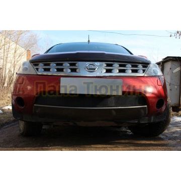 Защита радиатора Nissan Murano Z50 2002-2008 black