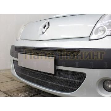 Защита радиатора Renault Kangoo 2008-2013 black низ