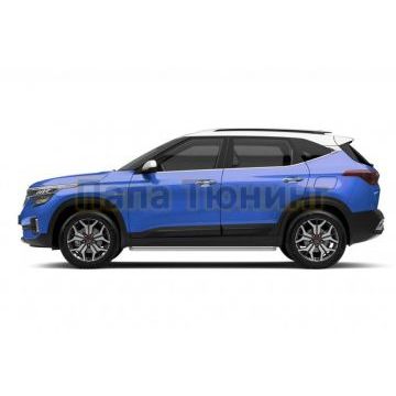 Защита порога d57 Rival для Kia Seltos 2020-