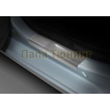 Накладки на пороги Rival для Skoda Octavia A5 / А5 рестайлинг 2004-2009/2008-2013