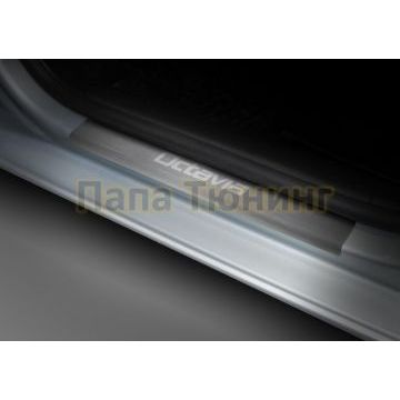 Накладки на пороги Rival для Skoda Octavia A5 / А5 рестайлинг 2004-2009/2008-2013