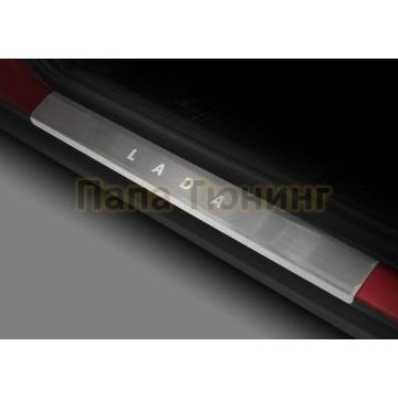 Накладки на пороги Rival для Lada 2110 / 2111 / 2112 1995-2014 / 1997-2009 / 1999-