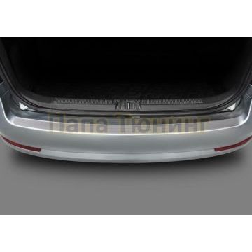 Накладки на задний бампер Rival для Skoda Octavia A5 Universal рестайлинг  2008-2013