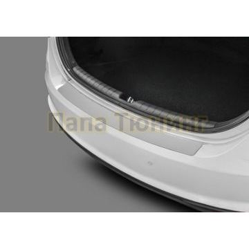 Накладки на задний бампер Rival для Hyundai Solaris II рестайлинг 2020-