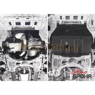 Защита картера + КПП сталь АвтоБроня для Opel Mokka, V -1.8 2012-2016