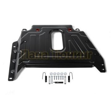 Защита кислородного датчика сталь АвтоБроня для Nissan Terrano, V - 1.6; 2.0 2016-/Renault Duster, V - 1.6; 2.0 2015-/Renault Kaptur, V - 2.0 2016-/Renault Arkana, V - 1.6 2019-