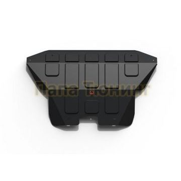 Защита картера + КПП сталь АвтоБроня для Nissan Micra, V - 1.0 1992-2002/Nissan March, V - 1.0 1992-2002