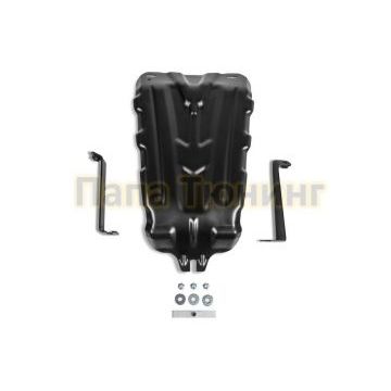 Защита редуктора сталь АвтоБроня для Nissan Terrano, V - 1.6; 2.0; полный привод 2014-/Renault Arkana,  V - 1.3T; 1.6 2019-/Renault Duster, V - 1.6; 2.0; 1.5d; полный привод 2011-/Renault Kaptur, V - 2.0; полный привод 2016-