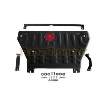 Защита картера + КПП сталь АвтоБроня для Mazda 3, V - 1.6; 2.0 2003-2008/Mazda 5, V - 1.8; 2.0 2005-2010/Mazda Premacy, V - все 2005-2010