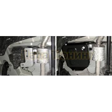 Защита адсорбера сталь АвтоБроня для Kia Seltos, V - 2.0; полный привод/1.6 (123 л.с.); передний привод 2019-