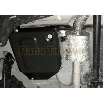 Защита адсорбера сталь АвтоБроня для Kia Seltos, V - 2.0; полный привод/1.6 (123 л.с.); передний привод 2019-